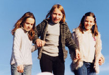 Schlerinnen der Schloss-Schule