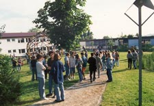 Pause in der Schloss-Schule